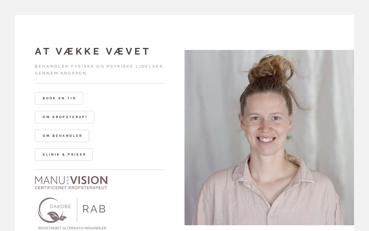 At Vække Vævet logo